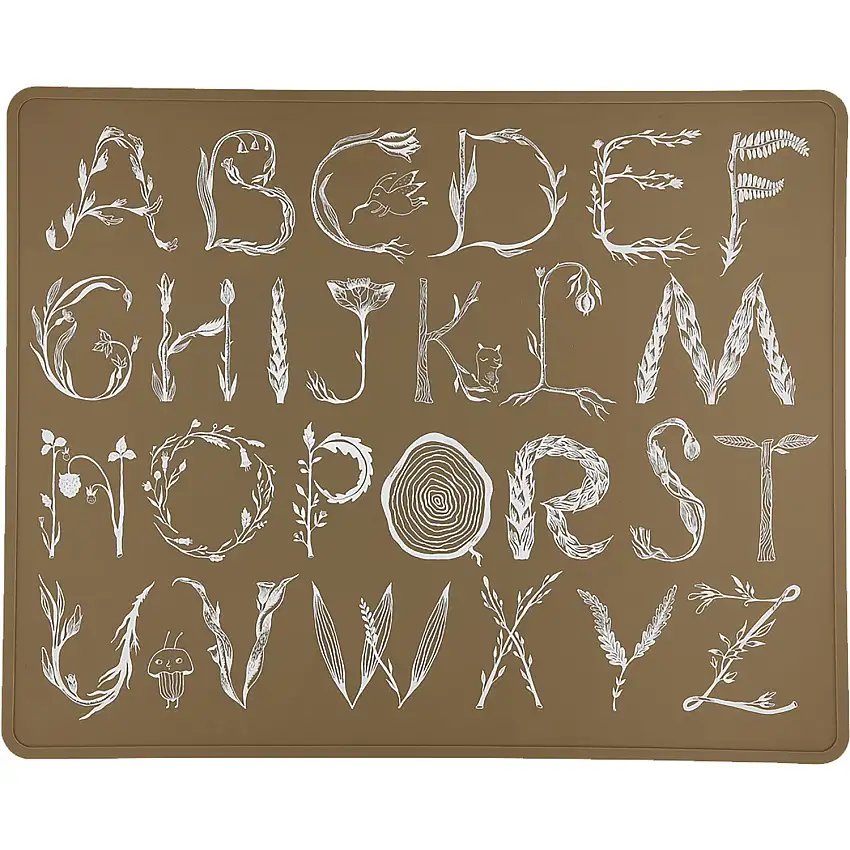 By Lille Vilde Earth Play Mats - ABC