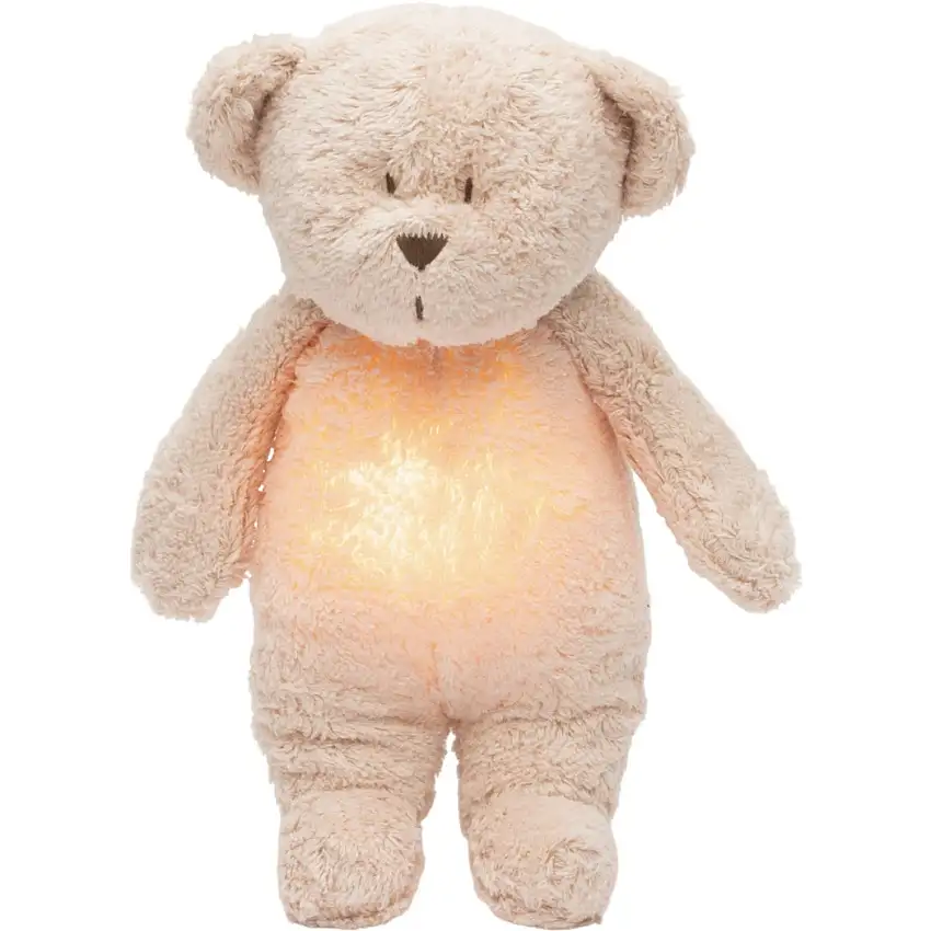 Moonie Rose 2.0 Organic Humming Björn Med en Lampa