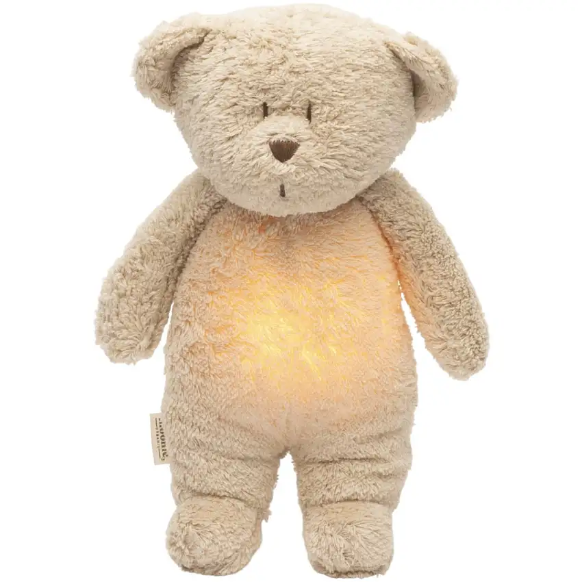 Moonie Sand 2.0 Organic Humming Björn Med en Lampa