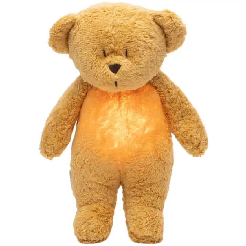 Moonie Honey 2.0 Organic Humming Björn Med en Lampa