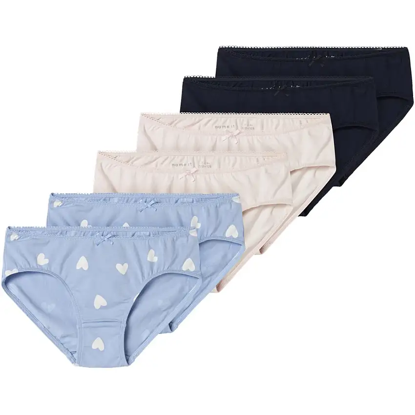 Name It Serenity Kalsonger 6-Pack Hearts Noos