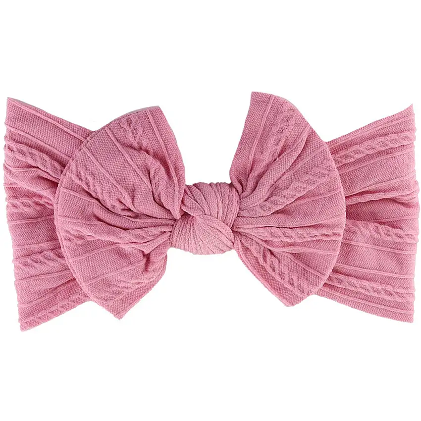 Bow's by Stær Elly Hårband - Rosa