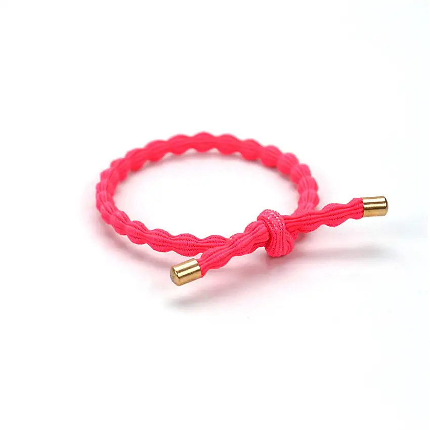 Bow's by Stær Petra Hair Elastic - Neon Pink 6-Pack