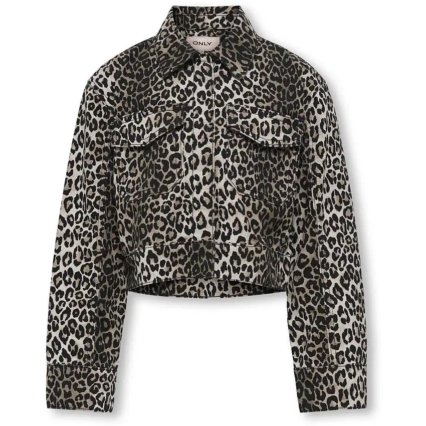 kids ONLY Black Leo Sandra-Lumi Printed Jacka