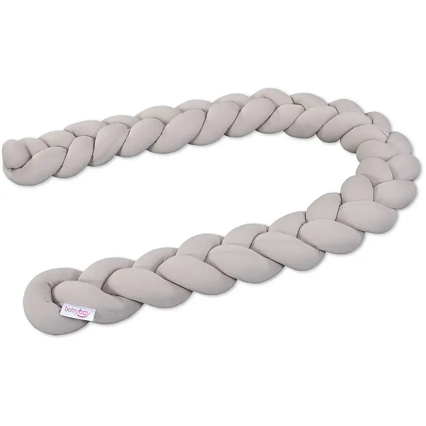 babybay® Beige Nest Snake Jersey Flätad 280 Cm