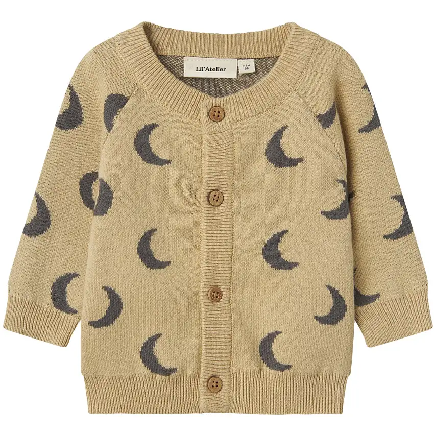 Lil'Atelier Mojave Desert Lulio Stickad Cardigan