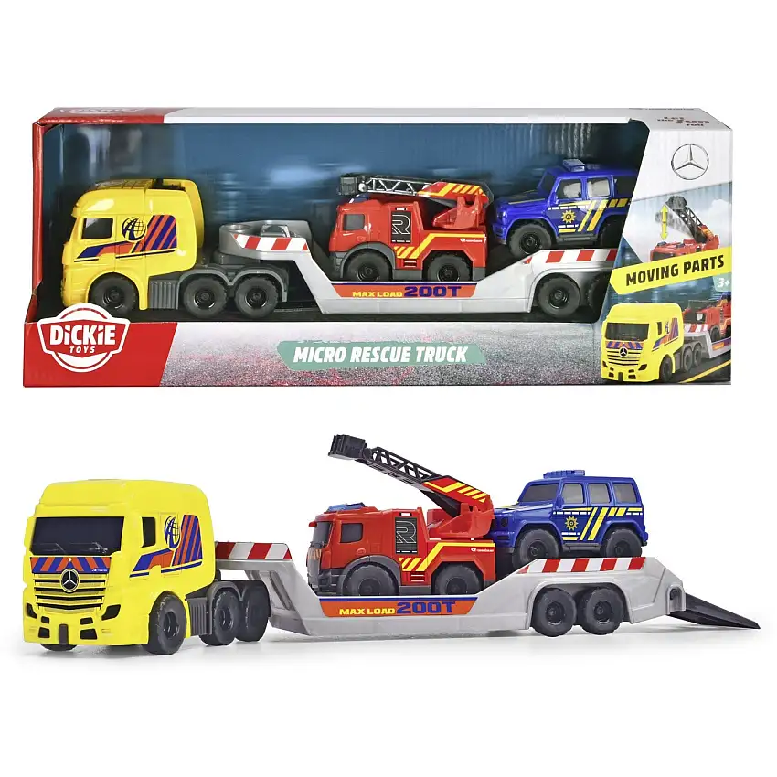 Dickie Toys Mercedes Benz Redningslastbil