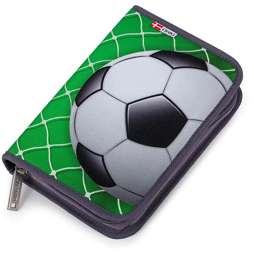 JEVA Football Pennfodral Med Fyld Onezip 8869