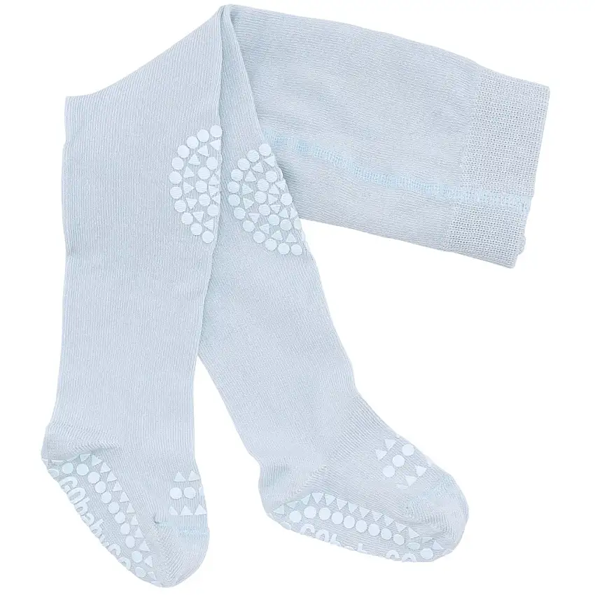 Gobabygo Sky Blue Crawling Strumpbyxar Bambu