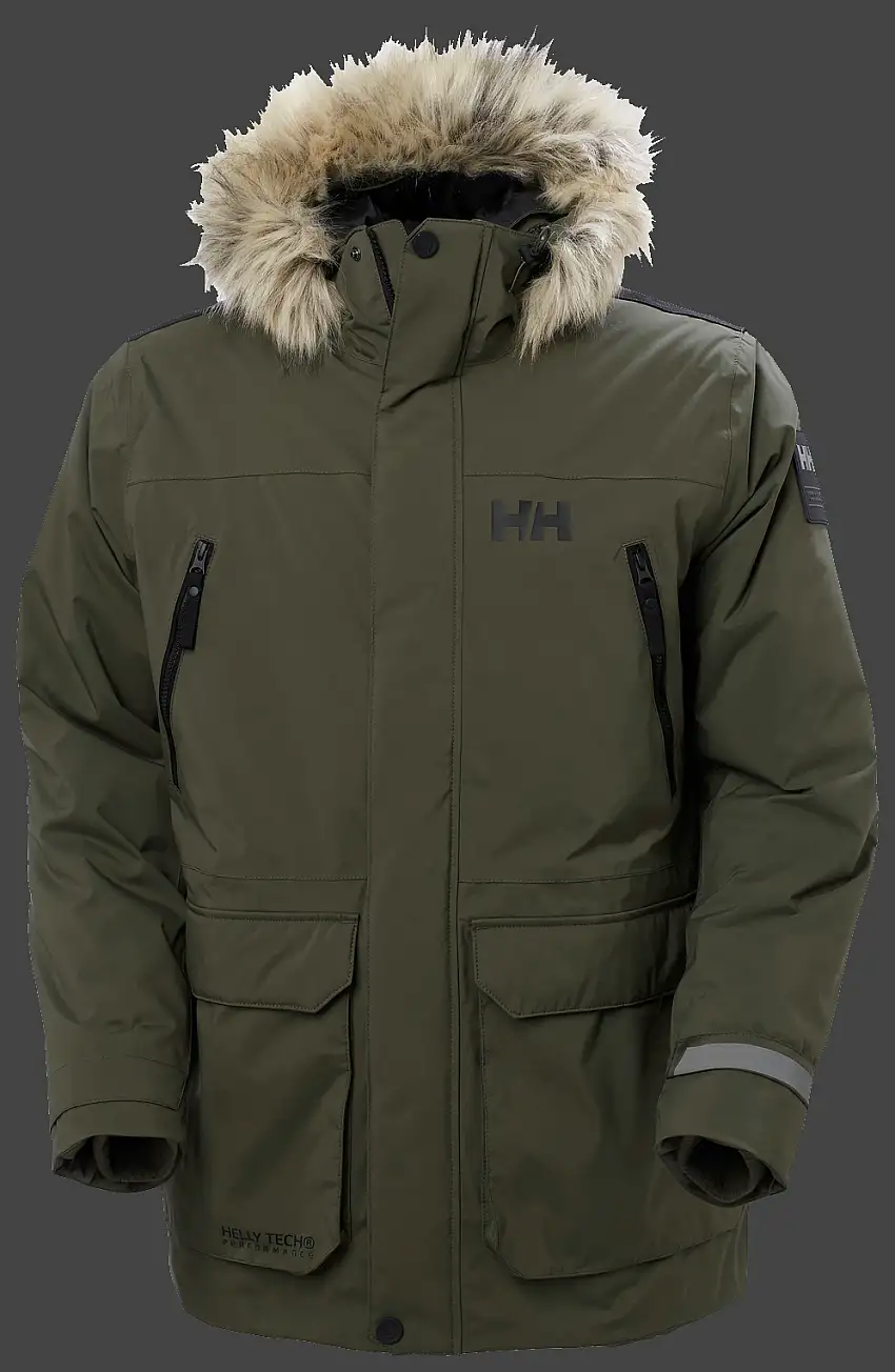 Helly Hansen Men's Reine Parka Utility Green