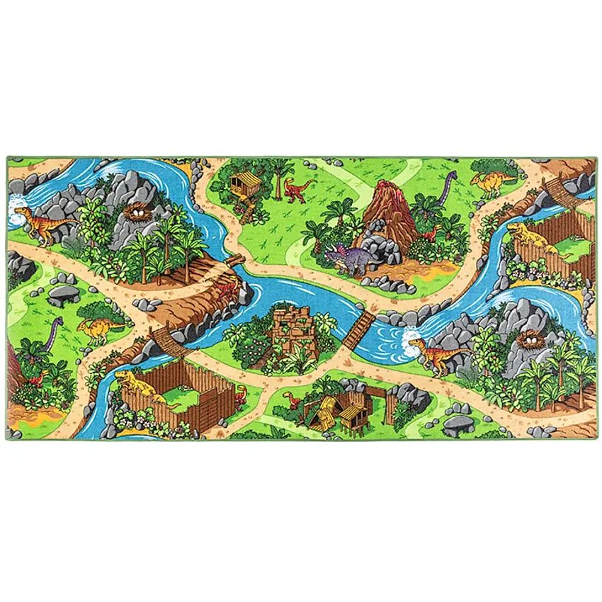 Rebel Roads Dino World Matta - 95 X 200 Cm