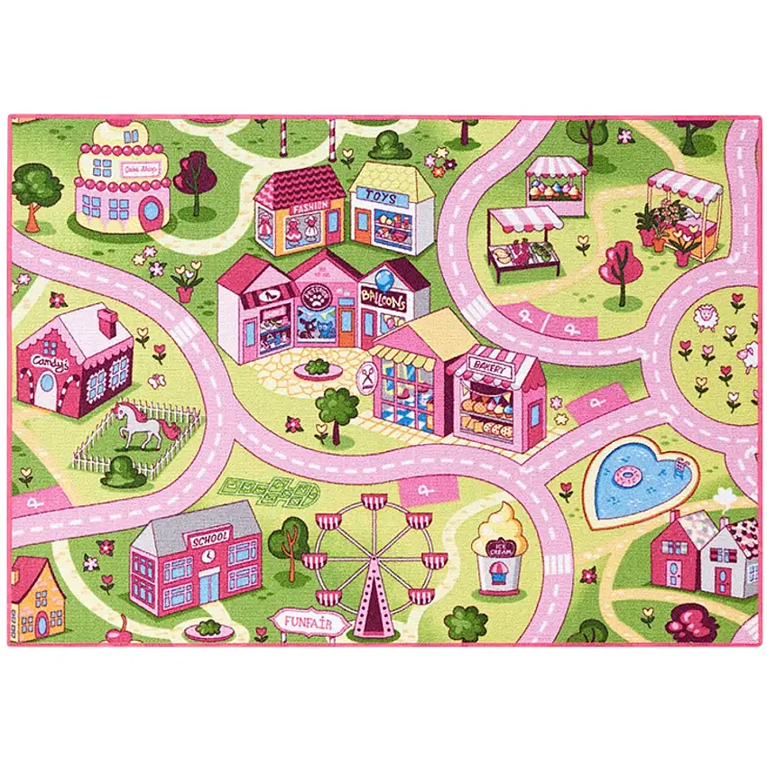 Rebel Roads Fairground Life Matta - 95 X 133 Cm