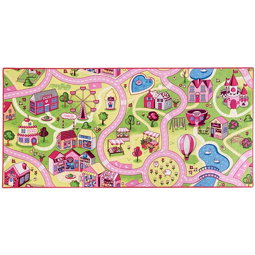 Rebel Roads Fairground Life Matta - 95 X 200 Cm