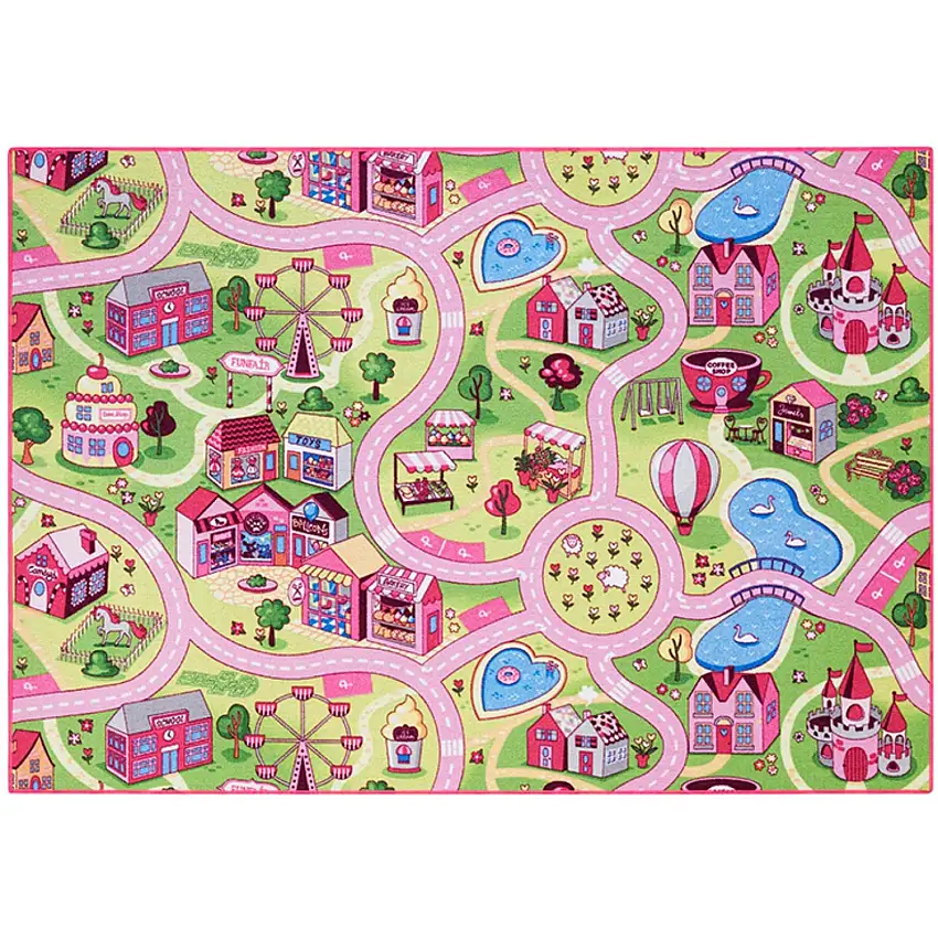 Rebel Roads Fairground Life Matta - 140 X 200 Cm