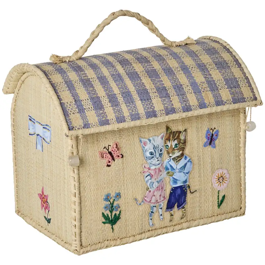 Rice Nathalie Lété Theme Raffia Kids Opbevaringshus