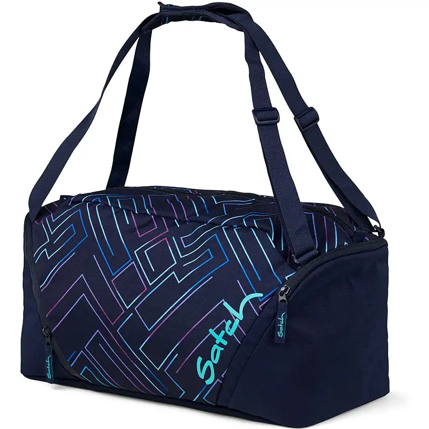 Satch Purple Laser Duffle Väska