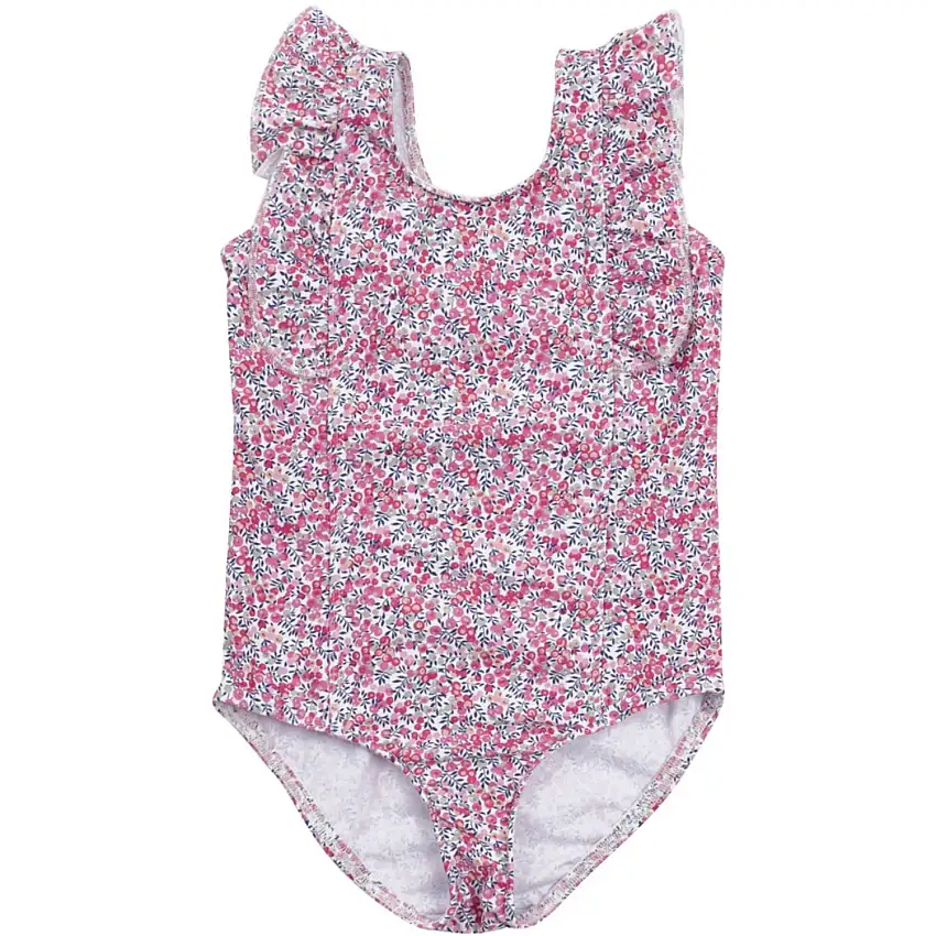 Petit Crabe Wiltshire Bud Swim Baddräkt - Tillverkad med Liberty© Tyg