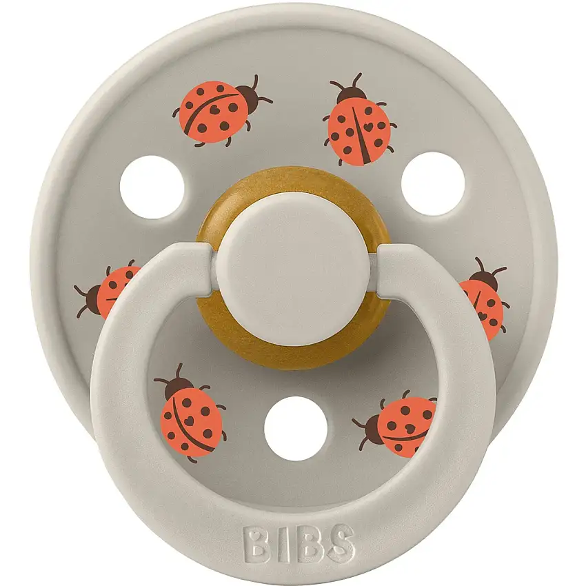 Bibs Sand Napp Studio Colour Ladybug Friends Latex