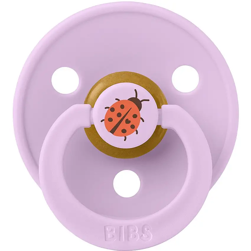 Bibs Violet Sky Napp Studio Colour Ladybug Latex