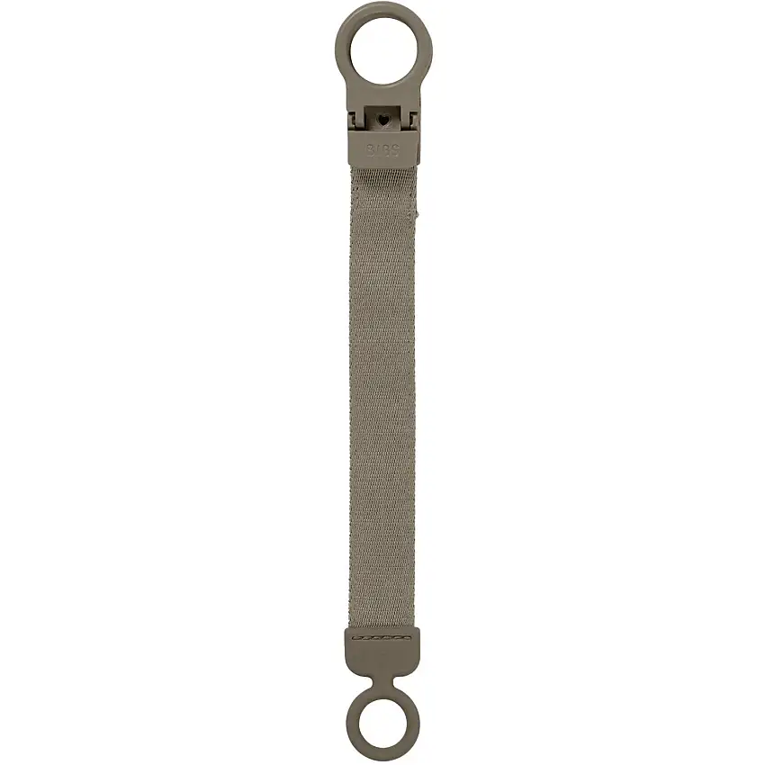 Bibs Dark Oak Napp Clip Loop