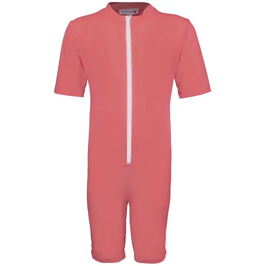 Petit Crabe Tropicana Noe Heart Sunsuit S/S