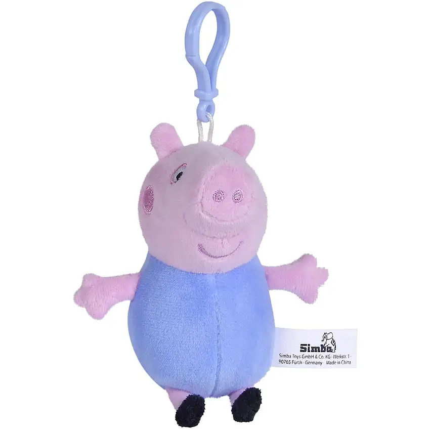 Simba Toys Baby Georg Gris Plys Nøglering