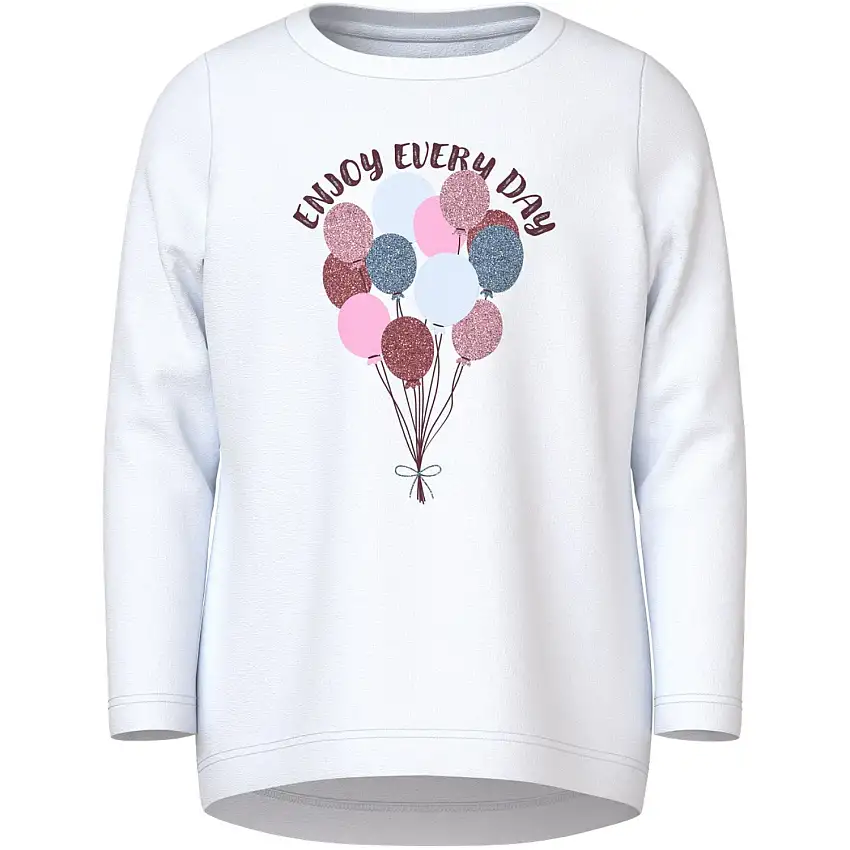 Name It Bright White Balloons Nmfvix Ls Topp