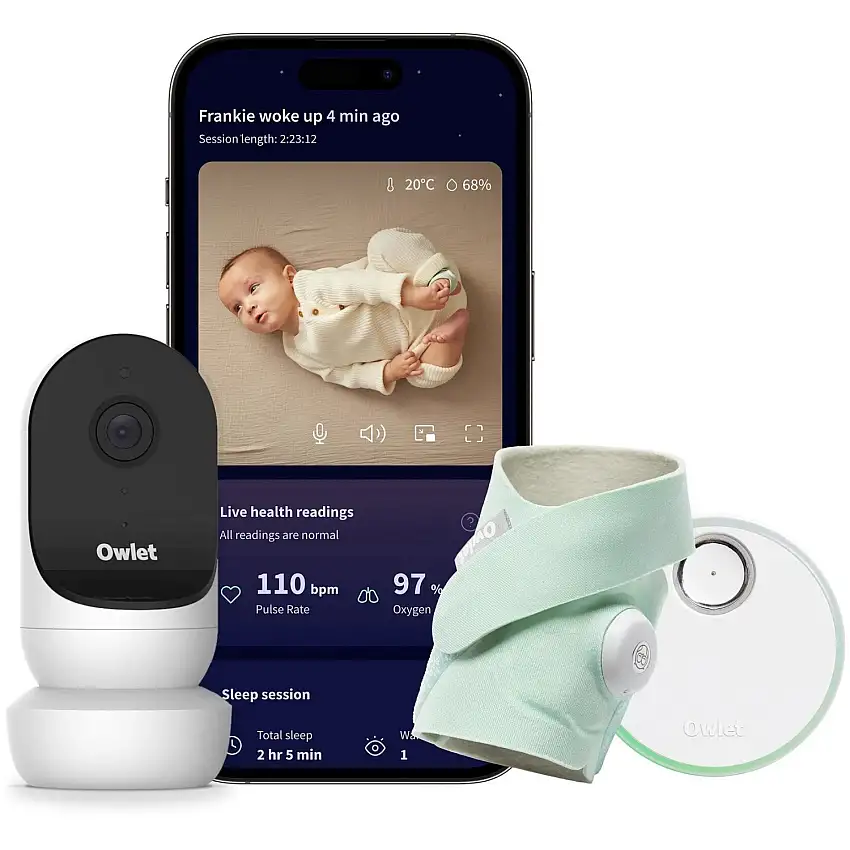 Owlet Mint Dream Strumpo + Cam2 Bundle