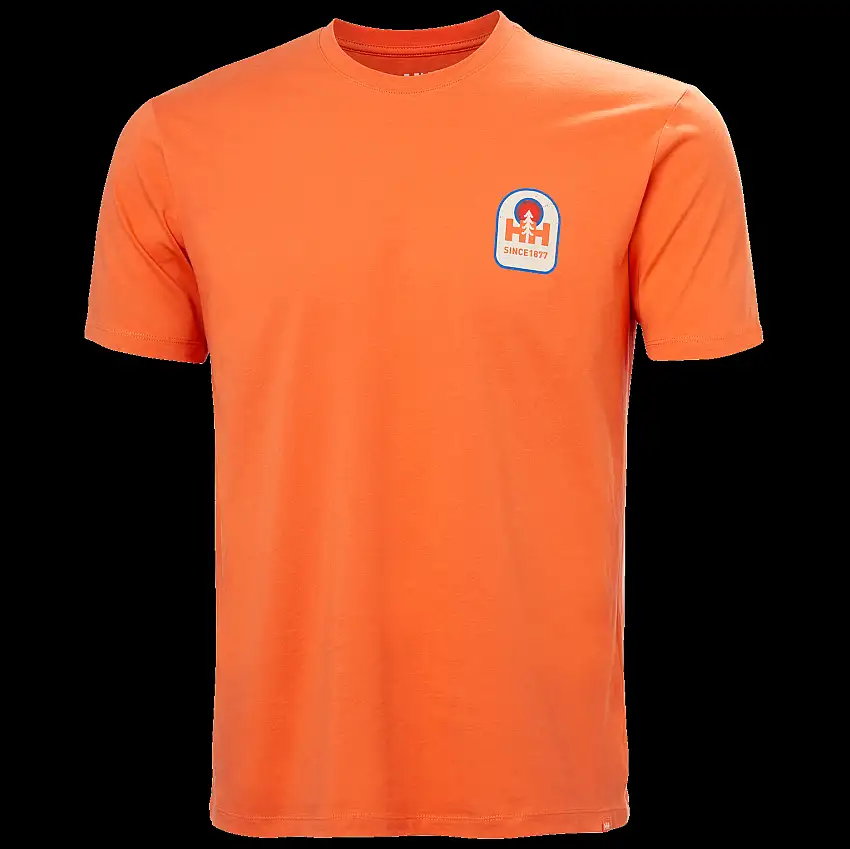 Helly Hansen Men's Massif Graphic T-Shirt Bonfire