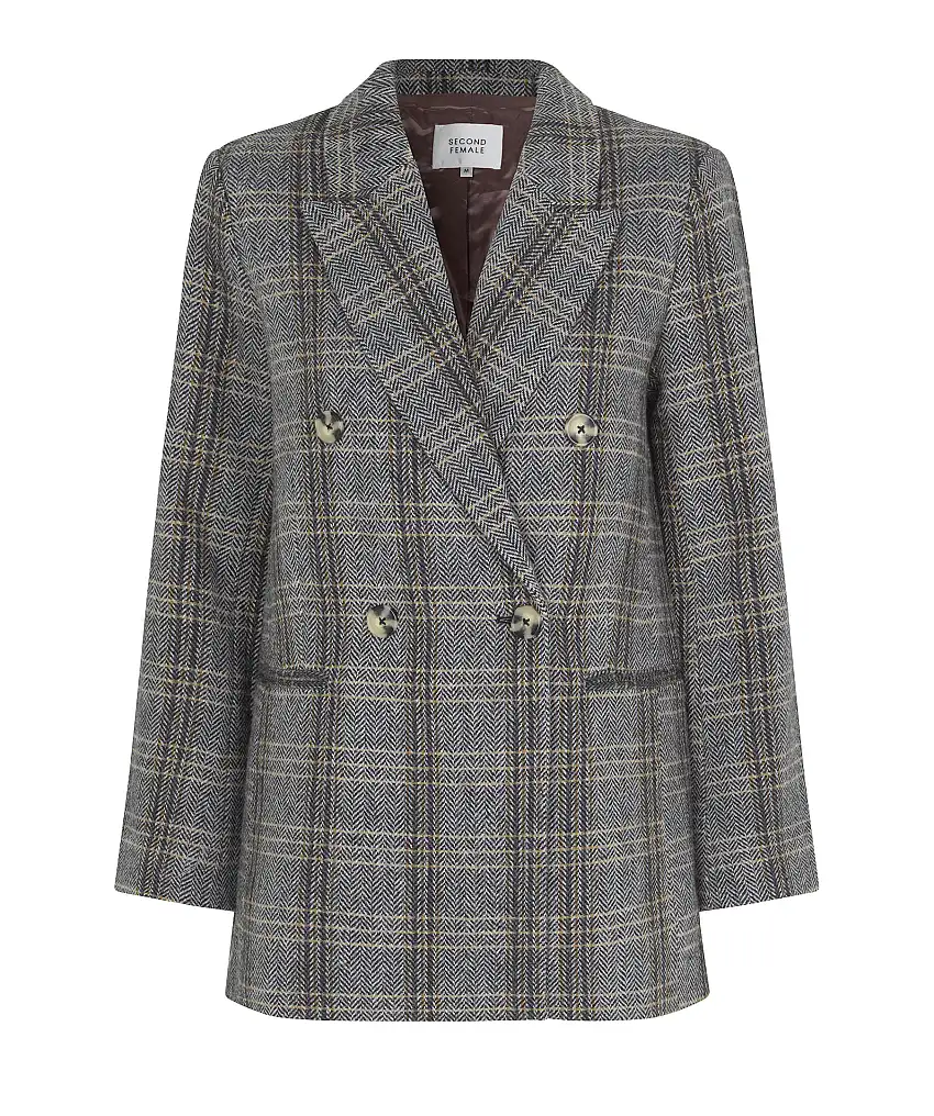 Second Female Cesina Blazer - Grå