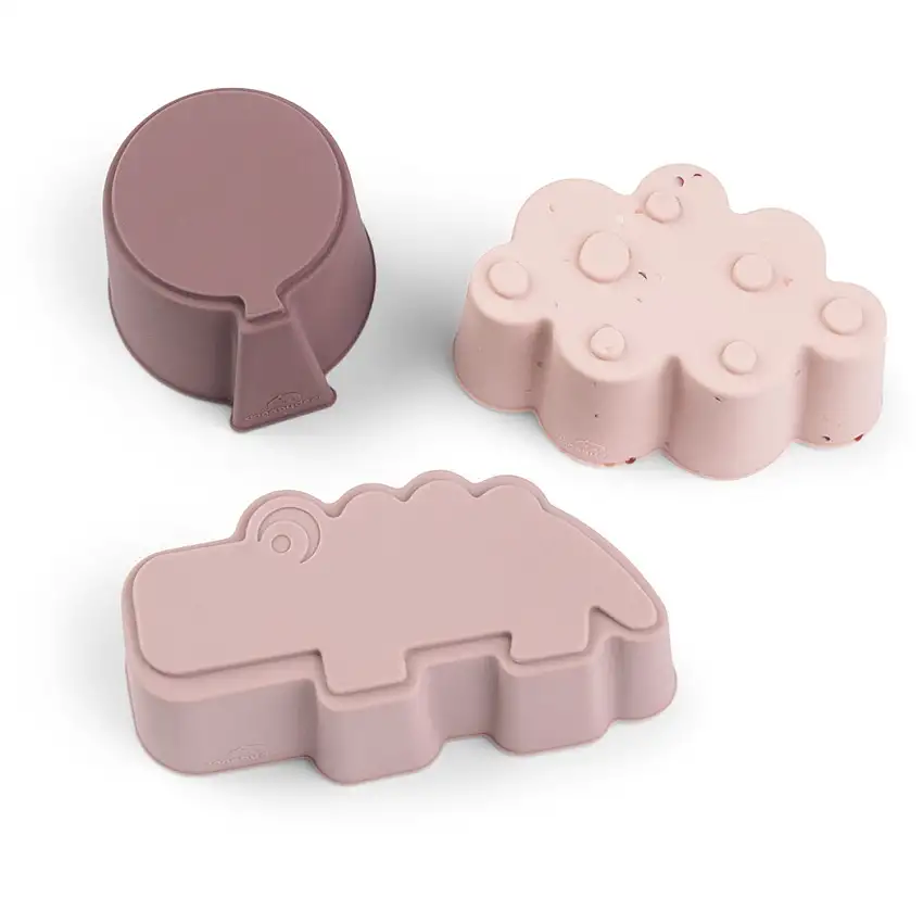 DonebyDeer Powder Silikoneforme 3-pak Happy Clouds