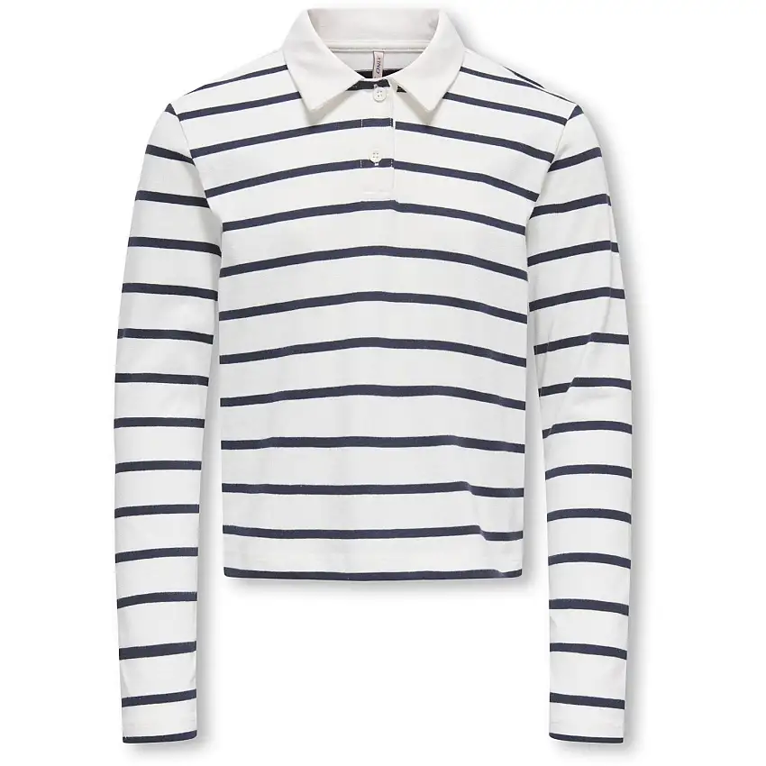 kids ONLY Night Sky Stripes Kogsira L/S Pikétröja Cs Jrs