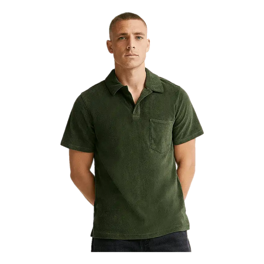 Studio Total Studio Total Terry Open Collar Dk