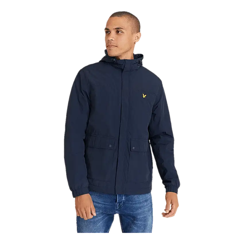 Lyle & Scott Hooded Pocket Jacket Dark