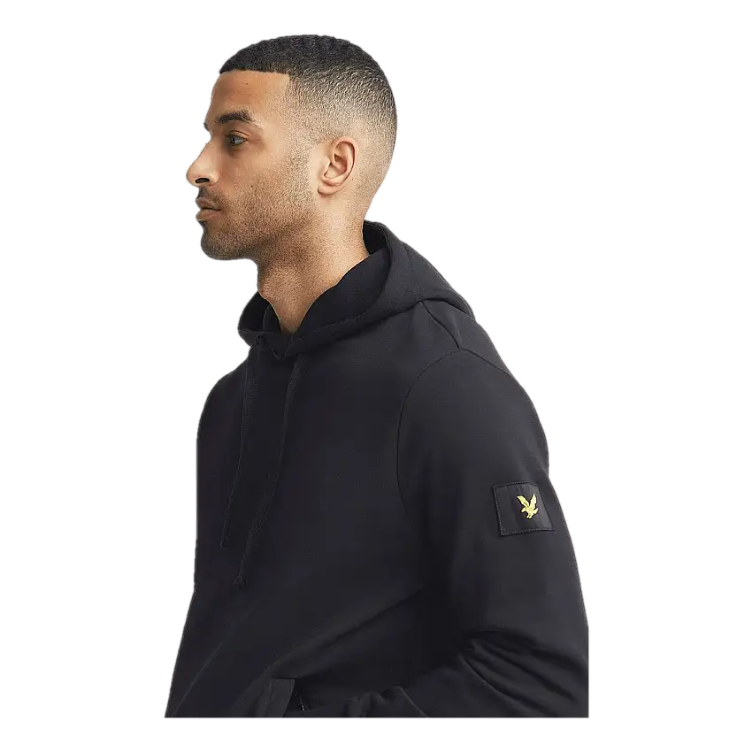 Lyle & Scott Double Zip Hoodie Jet