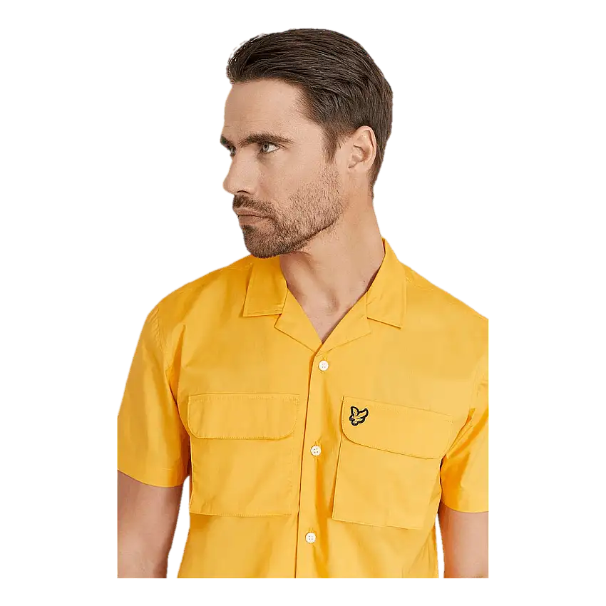 Lyle & Scott Utility Pocket Shirt W103 Sunflower