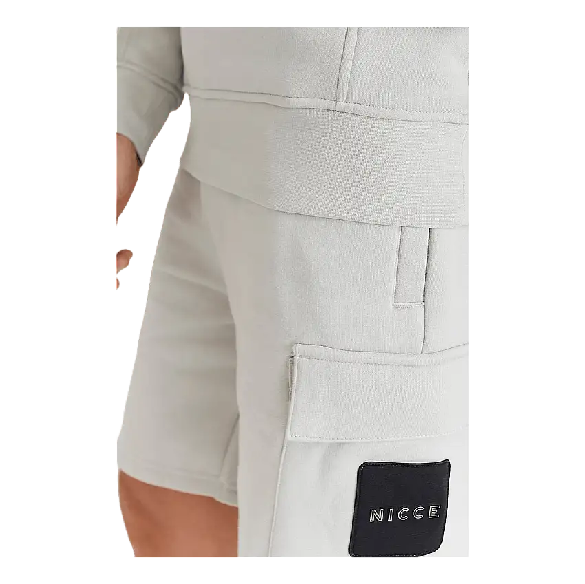 Nicce Tetrad Cargo Shorts Stone