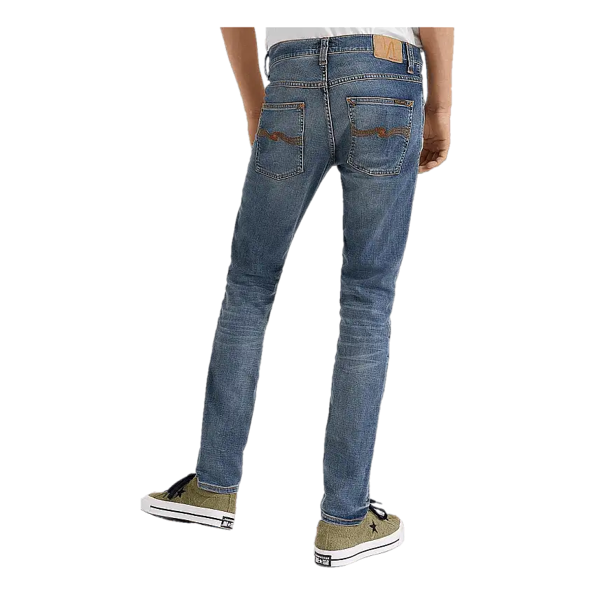 Nudie Jeans Grim Tim Worn In Brooken
