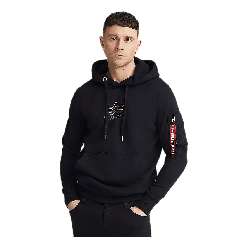 Basic Hoody Ml Foil Print 03