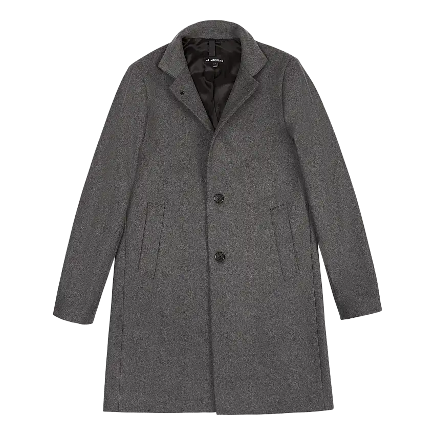Holger 2.0 Melton Coat Volcanic Ash
