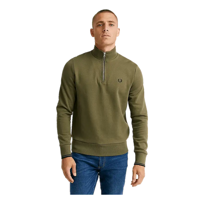 Fred Perry Half Zip Sweatshirt B57