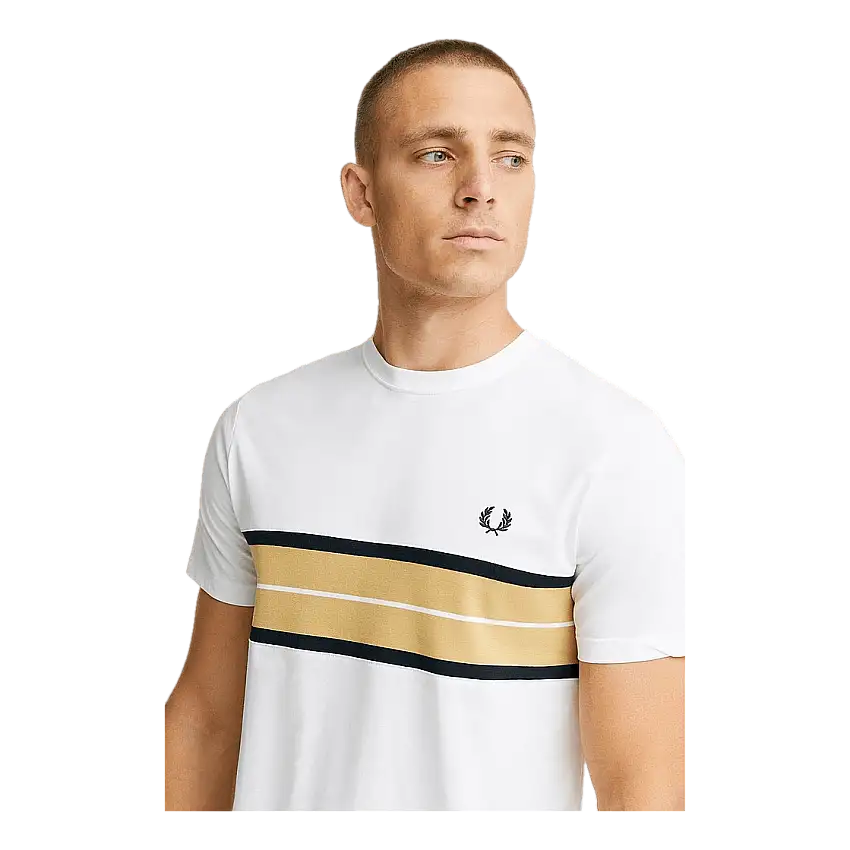 Fred Perry Tramline Panel Tee 129