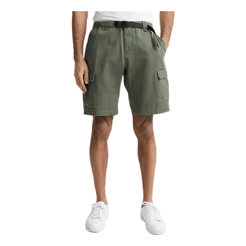 M Cotton Cargo Shorts 010 Pine Needle