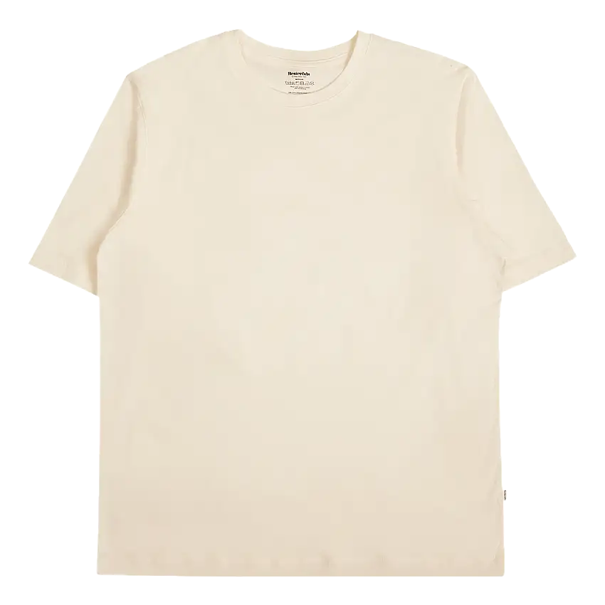 Mid Sleeve Tee Organic Cotton Vanilla Ice