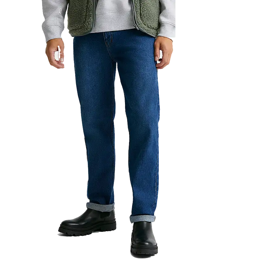 Studio Total Icon Regular Straight Jeans Rinse Wash