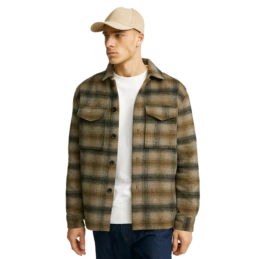 Studio Total Check Overshirt