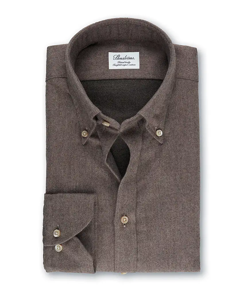 Stenströms Casual Fitted Body - Brun