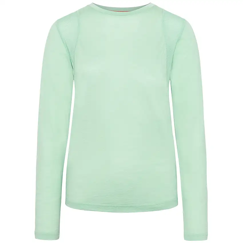 Kari Traa Women's Embla Wool Long Sleeve Light Green