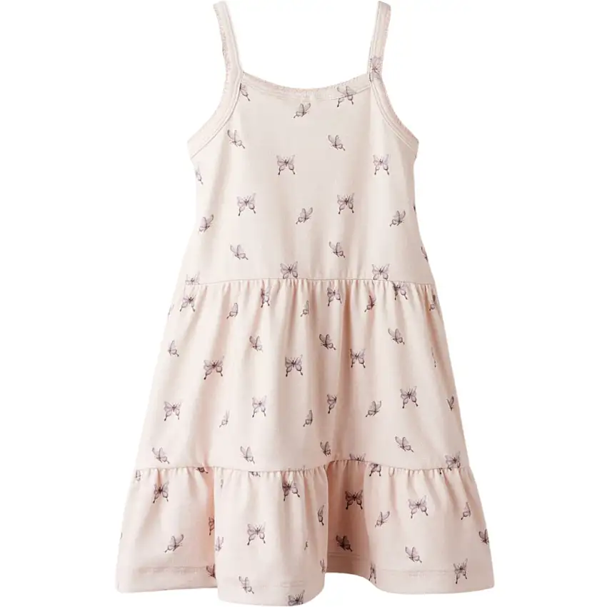 Lil'Atelier Peach Blush Butterfly Gayo San Rem Klänning