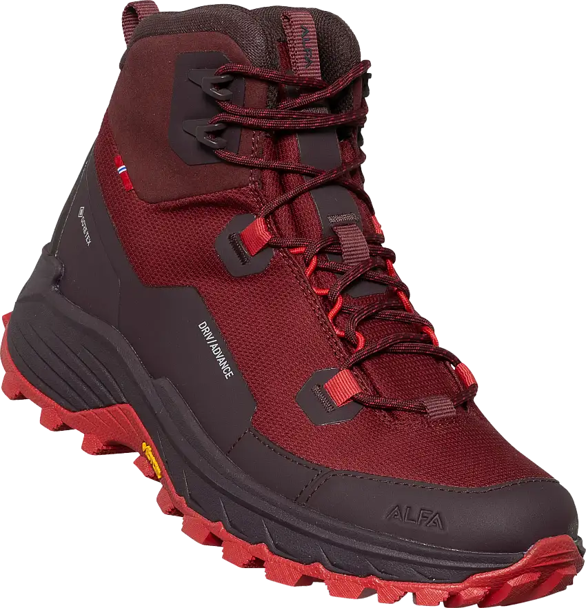 Alfa Women's Driv Advance GORE-TEX Port Red